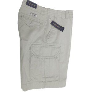 NEW Vintage Ralph Lauren Gellar Fatigue Cargo Shorts!  32 Weathered Stone
